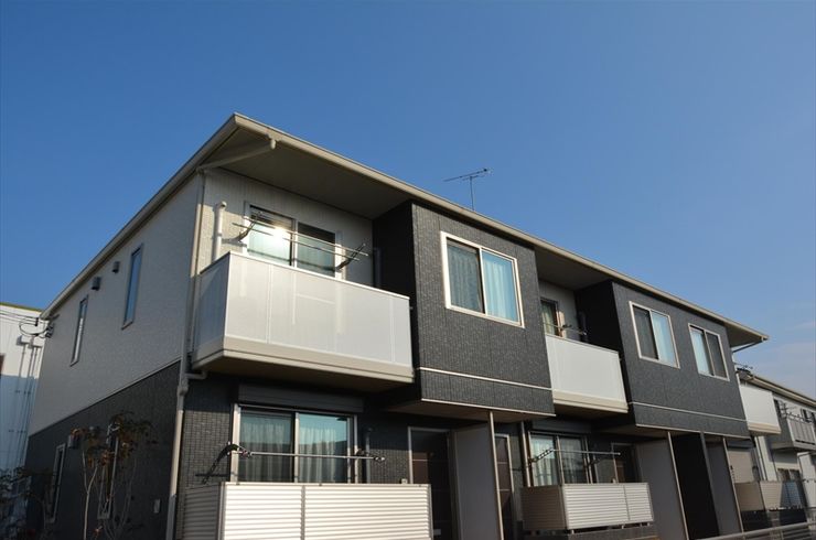 モノトーンの家